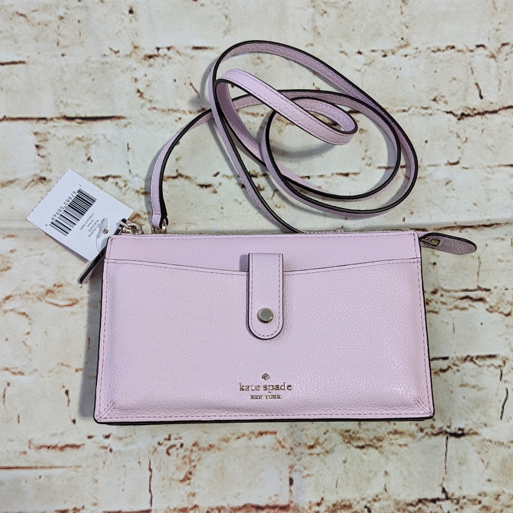 🆕🎁 Kate Spade Larchmont Alegra Wallet Crossbody - Picture 2 of 8